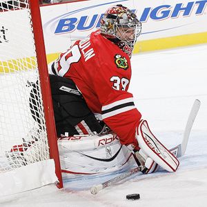 If the fate of the Blackhawks hangs on goaltending, Nikolai Khabibulin's injury didn't help matters.