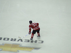 Beauchemin #23 Team Canada Red And White Scrimmage {Photo by Chris Ralph}