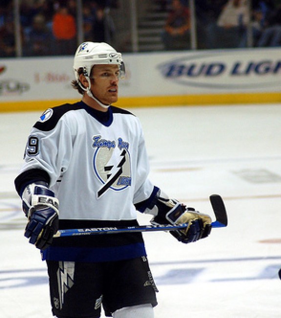 Richards spent an extended time in junior hockey before making an immediate impact with the Lightning. (Photo courtesy of kaatiya/ Flikr.)