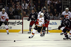 Rene Bourque #17 - Breakout After The Breakout! {Photo: Dave Gainer - THW}
