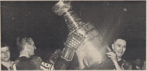 The Leafs only had to win two series to win the Cup in '67.