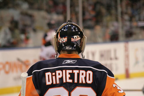 Rick DiPietro has been sent back to NY for further evaluations on his current groin strain (RagingMike/Flickr)