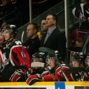 MikeVanRynCoaching Mike Van Ryn behind the bench