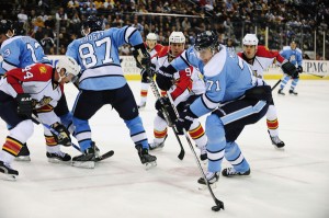 Sidney Crosby and Evgeni Malkin (Icon SMI) Malkin and Crosby NHL: Dec 12 Panthers at Penguins