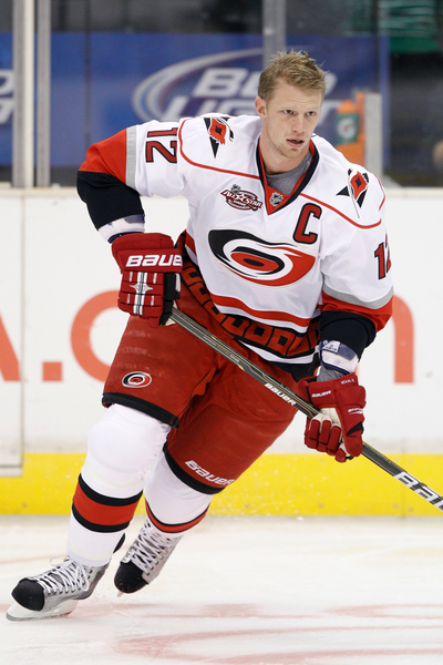 Eric Staal : OCT 20 Hurricanes at Kings Eric Staal hockey player