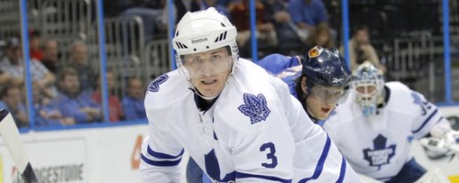 Dion Phaneuf : FEB 27 Maple Leafs at Thrashers