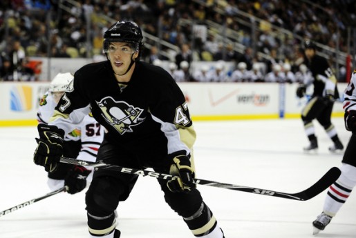 Simon Despres: SEP 28 Preseason - Blackhawks at Penguins Simon Despres, Pittsburgh Penguins