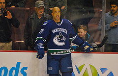 Manny Malhotra Home Jersey Vancouver