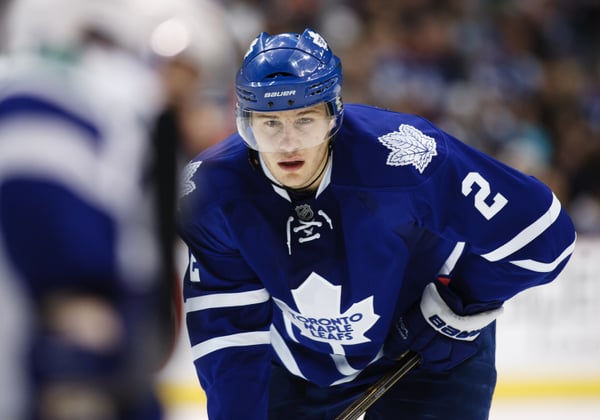 Luke Schenn: DEC 18 Maple Leafs at Canucks Luke Schenn
