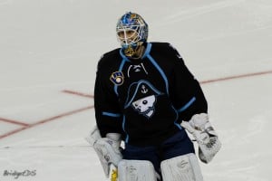 Mark Dekanich in 2011 with the Milwaukee Admirals. Now with KHL Medveščak, he is the type of skater Zagreb is looking to build a champion from.