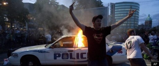Vancouver riot Vancouver riot hockey
