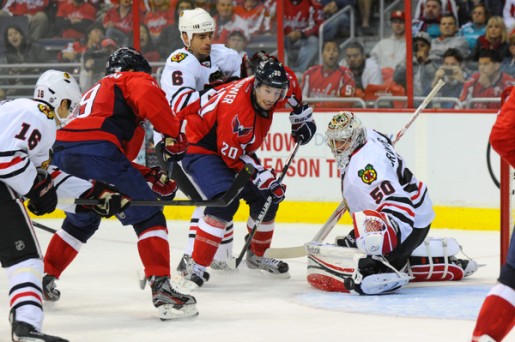 Troy Brouwer: OCT 02 Preseason - Blackhawks at Capitals Troy Brouwer Capitals