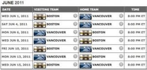 Is the NHL schedule made fairly?
