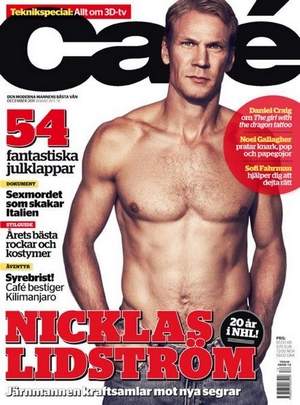 Nicklas Lidstrom Mag Cover Shirtless