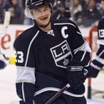 Dustin Brown new Kings home jersey old alternate jersey toothless smile