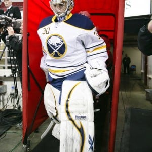 Buffalo Sabre Ryan Miller - Photo by Andy Martin Jr