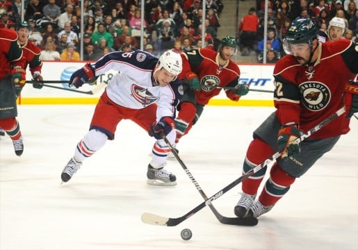 Cal Clutterbuck Derick Dorsett - Cal Clutterbuck