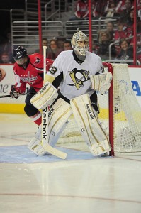 DCS5809-M Marc-Andre Fleury has compiled the most wins of his career with 41 (Tom Turk/THW)