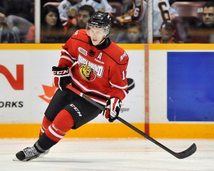 Jarrod Maidens was chosen 82nd overall by the Ottawa Senators. (OHL Images)