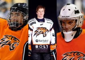 Medhus-Henriksen-Saugen Norwegian junior hockey