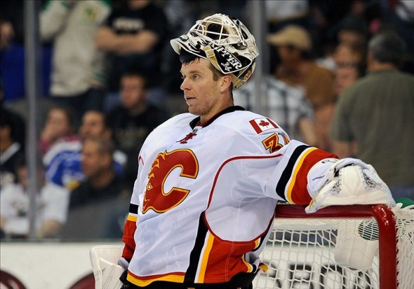 Miikka Kiprusoff was one of the Maple Leafs trade deadline options