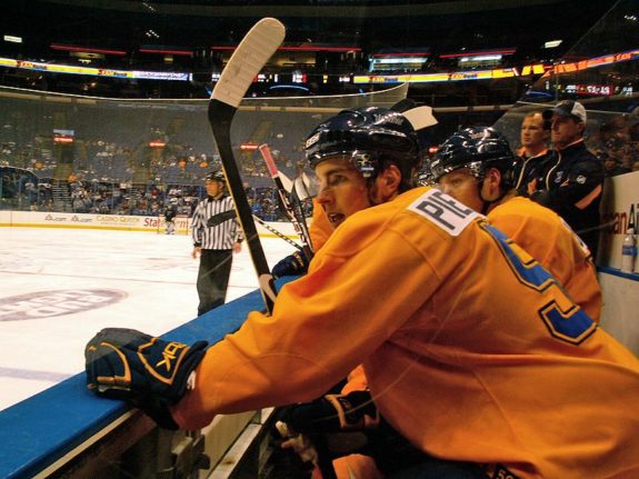 Pietrangelo is a locker room leader in St. Louis