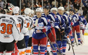 Operation Hat Trick - Team Handshakes