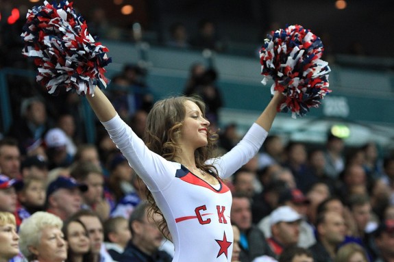 ska sisters russian hockey cheerleaders