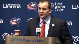Columbus Head Coach Todd Richards (Columbus Blue Jackets)