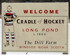 The sign at Long Pond (LPHC)