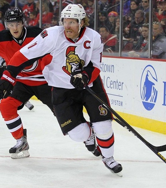 Daniel Alfredsson (Ed Mulholland-USA TODAY Sports)