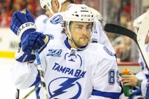 Cory Conacher was acquired by Jim Benning at this year's trade deadline to bolster Utica's roster. He had 16 points in 20 games down the stretch for the Comets (Andy Martin Jr).
