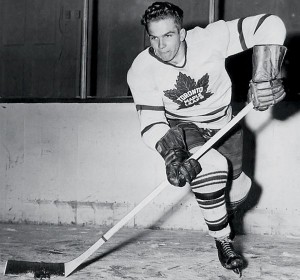 Toronto Defenseman Bill Barilko, who passed away in a plane crash at age 24 in 1951.