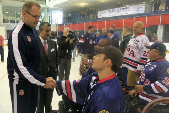 sledge hockey