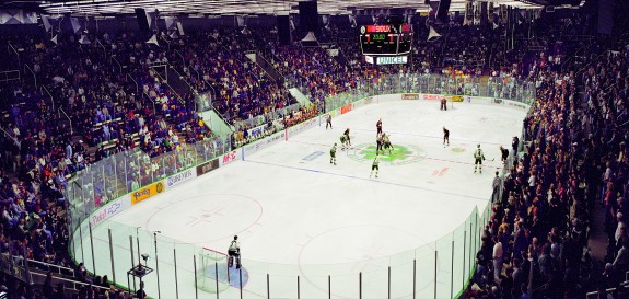 Inside the Old Engelstad Arena, UND Athletics