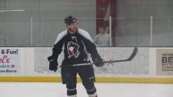 Chris Kelleher played two stints in Wilkes-Barre and is one of the best offensive defensemen in team history. (Alison Myers/THW)