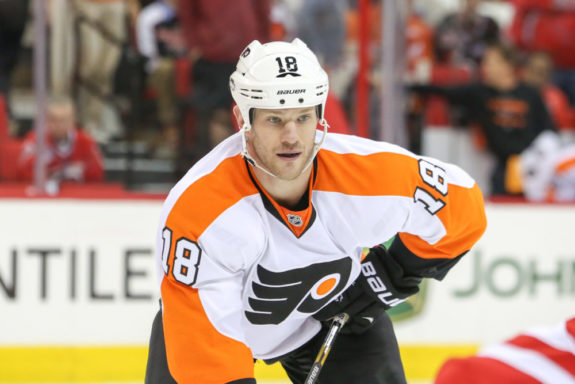 Adam Hall, Philadelphia Flyers