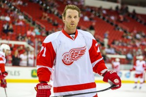 Detroit Red Wing Daniel Cleary - Photo By: Andy Martin Jr