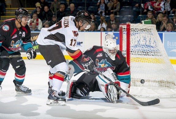 Kelowna stays on top of WHL rankings but Calgary is coming (photo whl.ca)