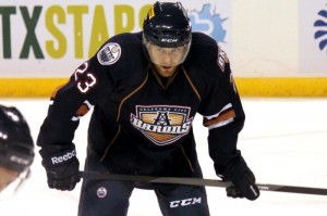 Linus Omark will join the Americans after being waived by the Sabres. (Ross Bonander/THW)