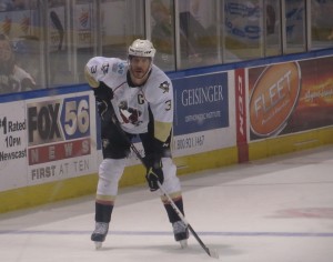 Last year's team captain, Joey Mormina, was one of the key players who departed the Penguins this summer. (Alison Myers/THW)