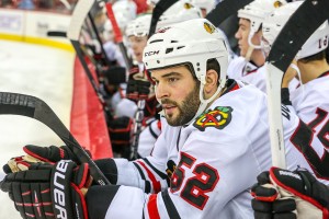 Chicago Blackhawks left wing Brandon Bollig - Photo Credit: Andy Martin Jr