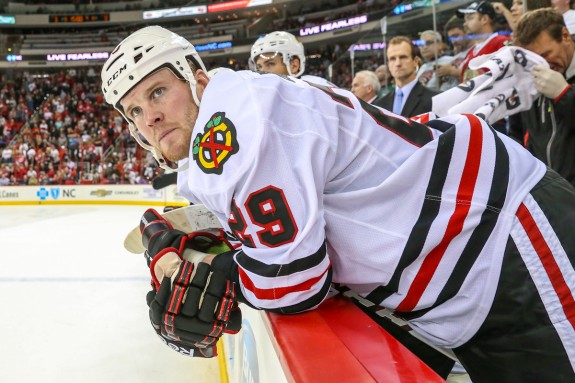 Chicago Blackhawks left wing Bryan Bickell - Photo Credit: Andy Martin Jr