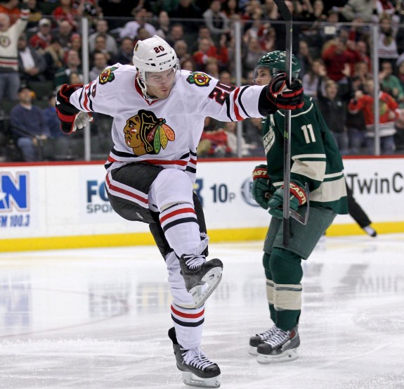 Brandon Saad Chicago Blackhawks Lines
