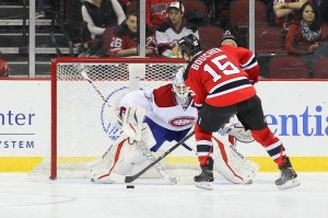 Reid Boucher of the New Jersey Devils
