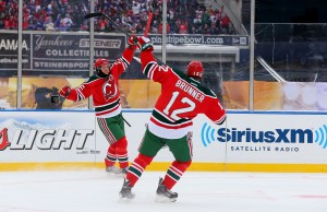 red, white, and green jerseys