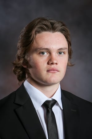 UND forward Luke Johnson (UND Athletics) 