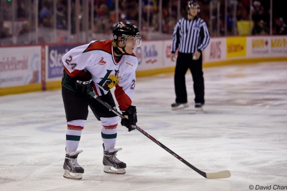 Nikolaj Ehlers turns heads with his offensive ability [photo: David Chan]