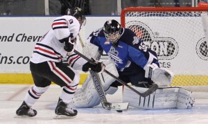 Chase De Leo found his way onto the scoresheet in all four games. (WHL photo)