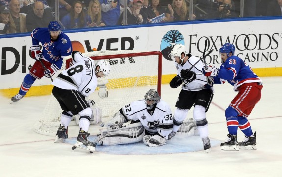 Protecting Jonathan Quick, Jake Muzzin is possibly the most overlooked member of the Kings. (Adam Hunger-USA TODAY Sports)